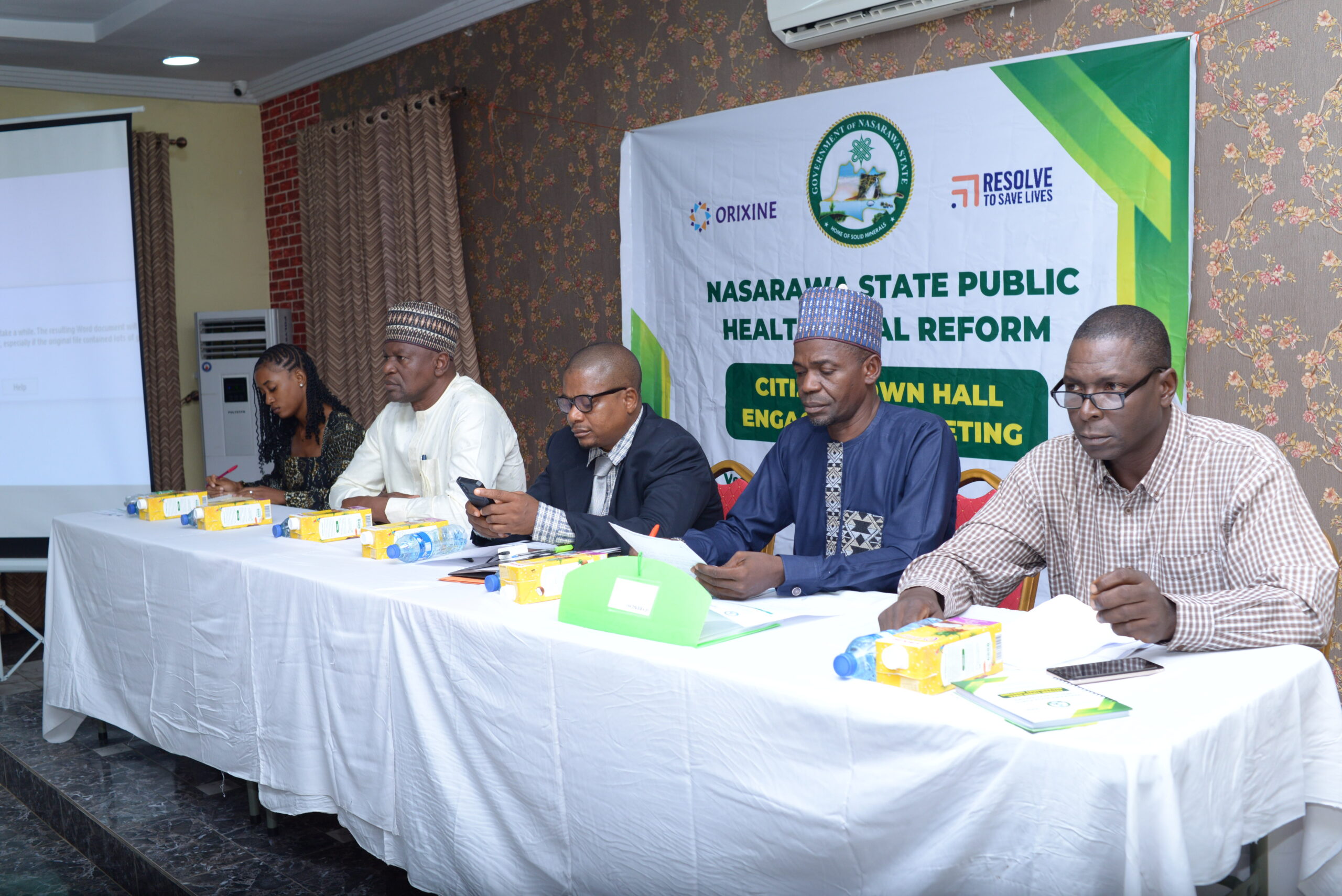 Read more about the article Orixine Partners with Nasarawa State Government for First Citizen Town Hall on Public Health Legal Reform